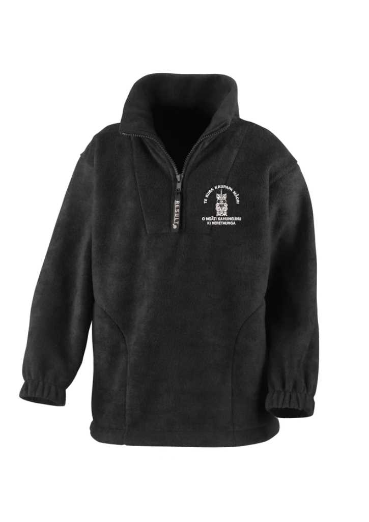 TTKM ONKKH Junior 1/4 Zip Fleece Black