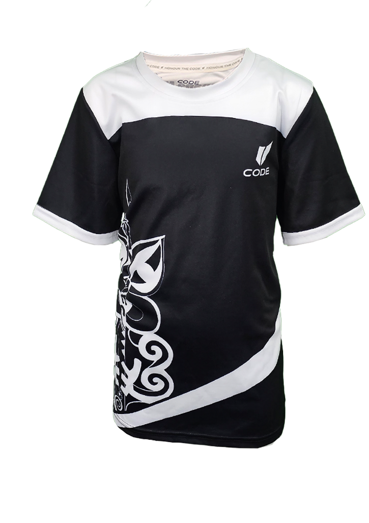 TTKM ONKKH PE Tee Black/White